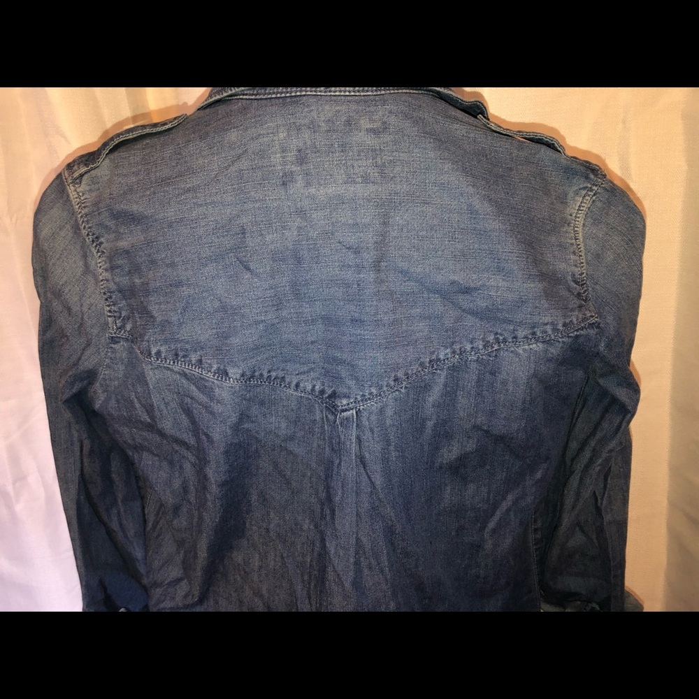 Express denim button down - Picture 2 of 4